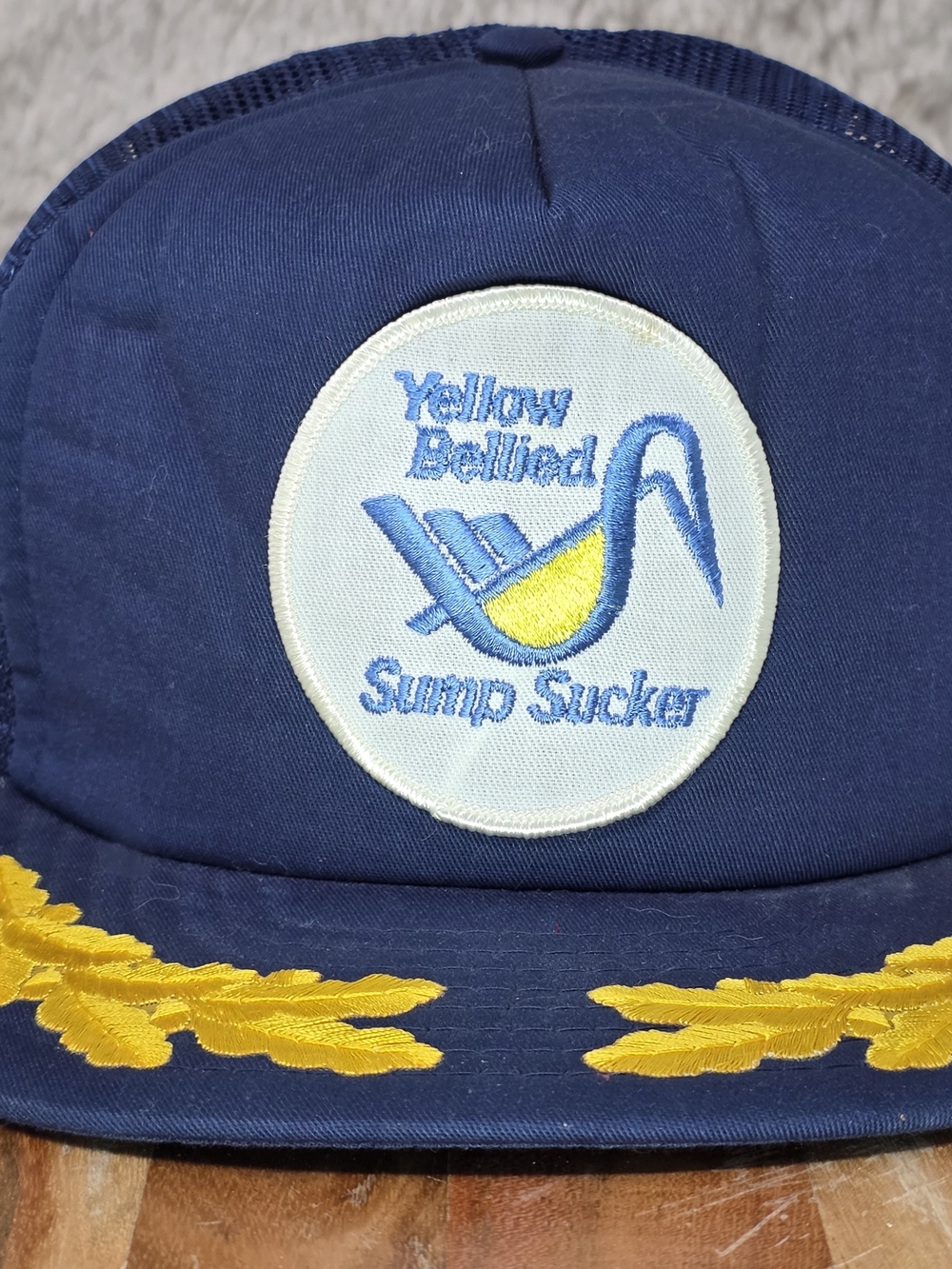 Navy Kids Swim Cap